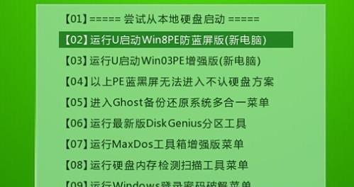 U盘重装电脑系统（快速） 